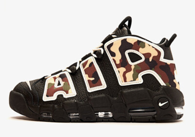 Nike Air More Uptempo Camo Size 11.5. CJ6122-001 Jordan Pippen | eBay