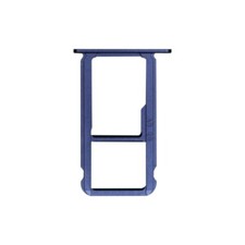 SIM microSD Card Tray Dual for Huawei Honor 8 Sapphire Blue Replacement Part