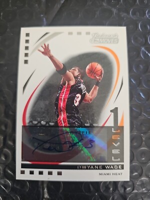 DWYANE ''D-WADE/FLASH'' WADE 2006-07 Topps Trademark Moves Level 1 Auto 52/75