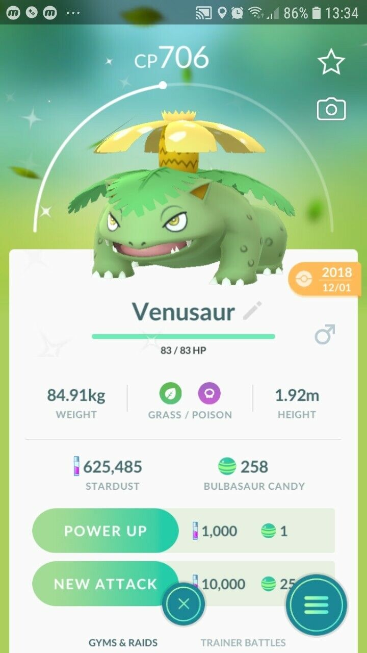 shiny bulbasaur to Venusaur evolution Pokemon go, 😱😱