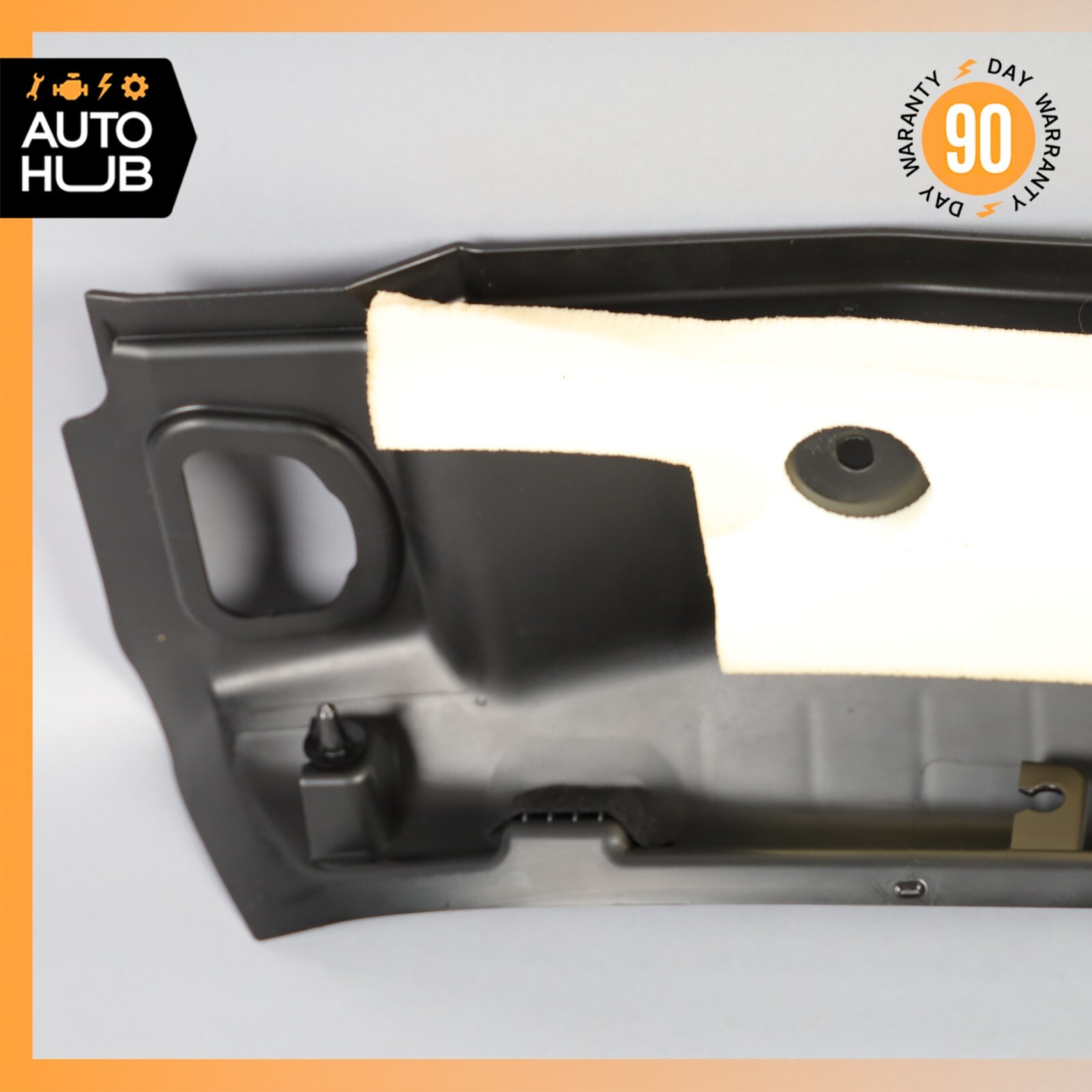 14-22 Maserati Ghibli M157 Trunk Lid Lock Latch Trim Cover 670071565 OEM