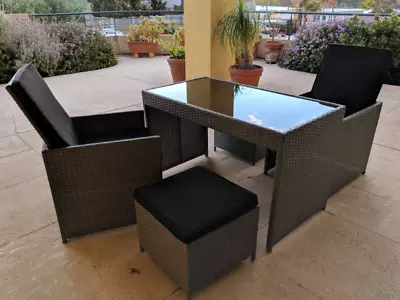 Wicker Outdoor Dining Table And Chairs Furniture Wicker Outdoor Dining Table And Chairs
