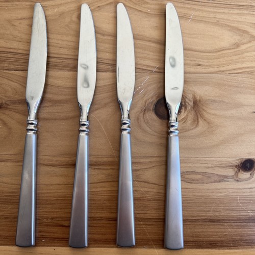 "Cuchillos de cena Oneida SATIN EASTON 9-1/4"" 4 piezas acero inoxidable esmerilado y brillante" - Imagen 6 de 6