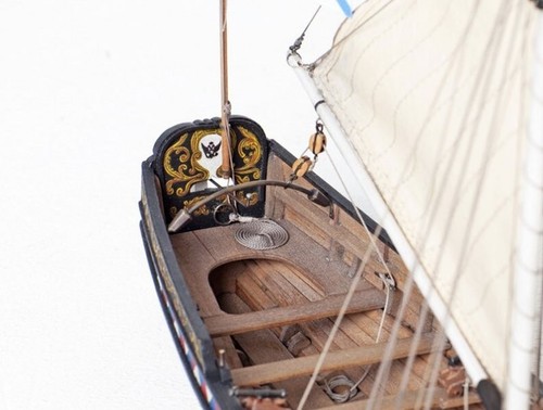 DIY Wooden Kit ship LSM0601 Wooden kit Wooden kit The boat of Peter I Scale 1:24 - Picture 6 of 24