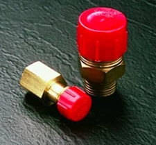 Caplugs CD-4 CD Series – Plastic Threaded Cap for Flared JIC Fittings, 250 Pack