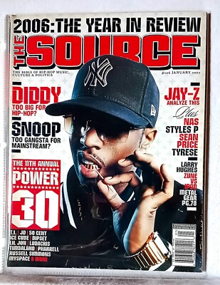 The Source Magazine Number 206, 2007 Year In Review: Diddy, Snoop. Power 30