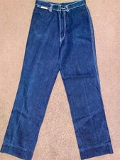 VTG 80S WOMENS 14 GITANO DARK CUTE RED HEART BUTTERFLY DESIGN HIGH WAISTED JEANS