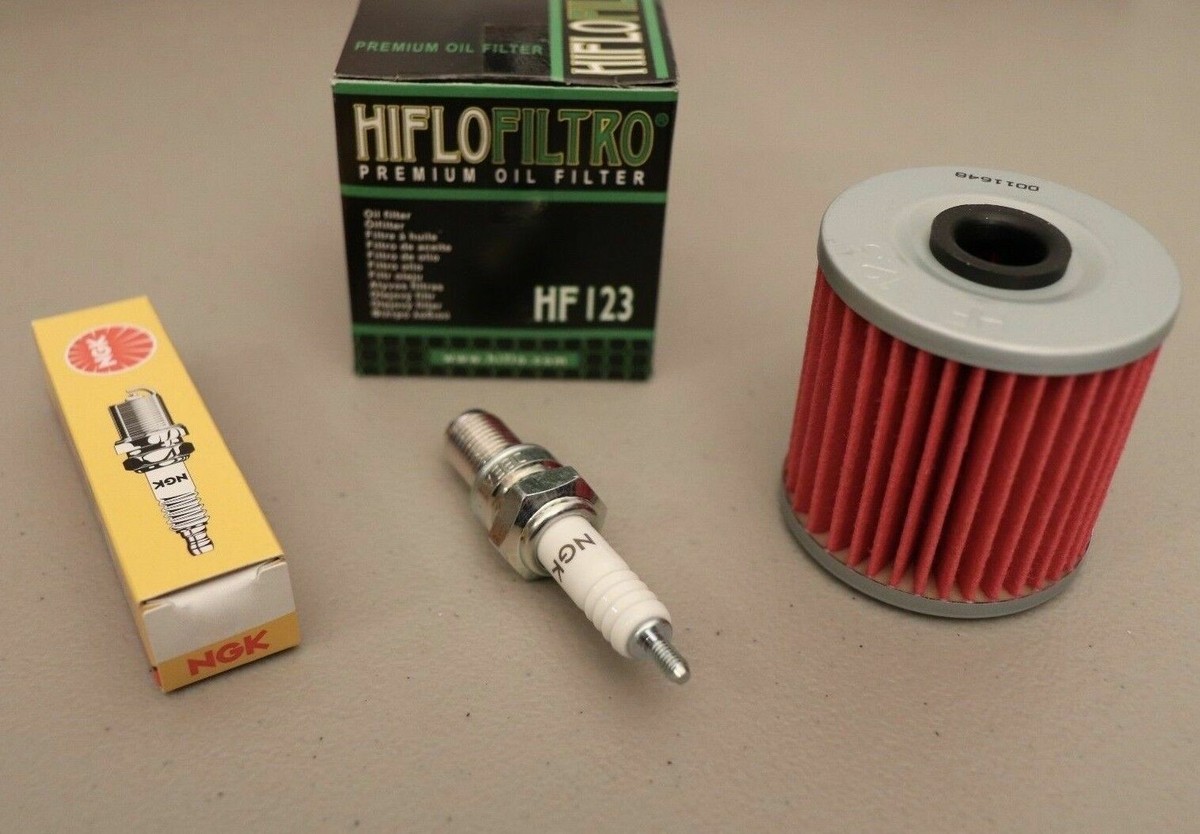 KLR250 Tune up Kit NGK Spark Plug & Oil Filter Kawasaki KL250 D