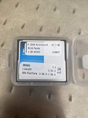 ARISTOCRAT Wild Panda MK7 SOFTWARE Slot machine game MK7 software