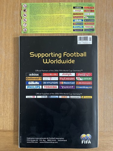 2006 Football World Cup Official Programme English Edition + Rare England Ticket - Picture 2 of 6