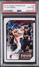 2019 PANINI CHRONICLES #76 TYLER HERRO ROOKIE RC PSA 10