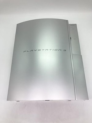 Sony PS3 Satin Silver 80GB CECHL00 Console with Box PlayStation 3