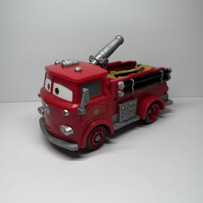 #ad #ad Disney Pixar Cars Stunt Splash Red Fire Truck Firetruck Mattel Toy Vehicle 2020 $10.39