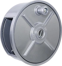 Tie Wire Reel Coil Holder Wheel, 6.25" Lightweight Aluminum aluminum 