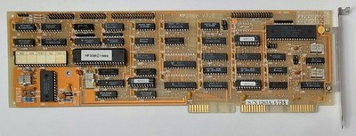 Morse KP2000 ISA MFM Floppy Controller (retro, 1989)