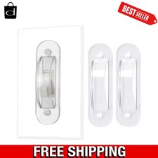 Child-Proof Clear Switch Plate Covers - Secure Toggles with Ease 2 Pack 
