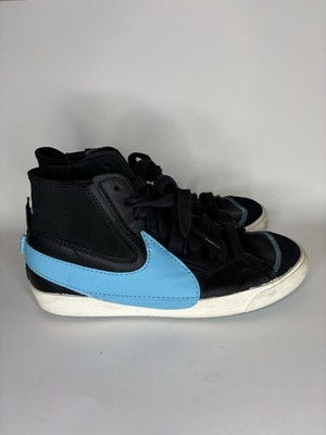 Nike Blazer Mid '77 Jumbo Black Baltic Blue FD0278-001 Men s Size 47.5 US 13