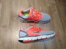 NIKE LUNARGLIDE 2 FLYWIRE 2015, 407647-080 ORANGE/GREY SIZE UK 7