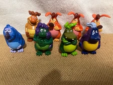 Lot Of 8 Yowie World of Monsters Rumble Crag Ditty Boof Nap Squish