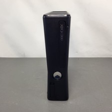 Xbox 360 Slim 250gb Console Only Black Tested & Working No Power Supply Free P&P