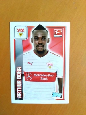 Arthur Boka,Sticker, Bundesliga 2013/14,VfB Stuttgart#250,Topps,ungekl.  