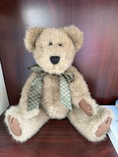 The Boyd's Collection, Ltd. Jointed Teddy Bear W/ Ribbon. Baby Nursery Decor