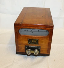 Vintage Galvanometer  H Tinsley & Co London 1940 Test Card Included