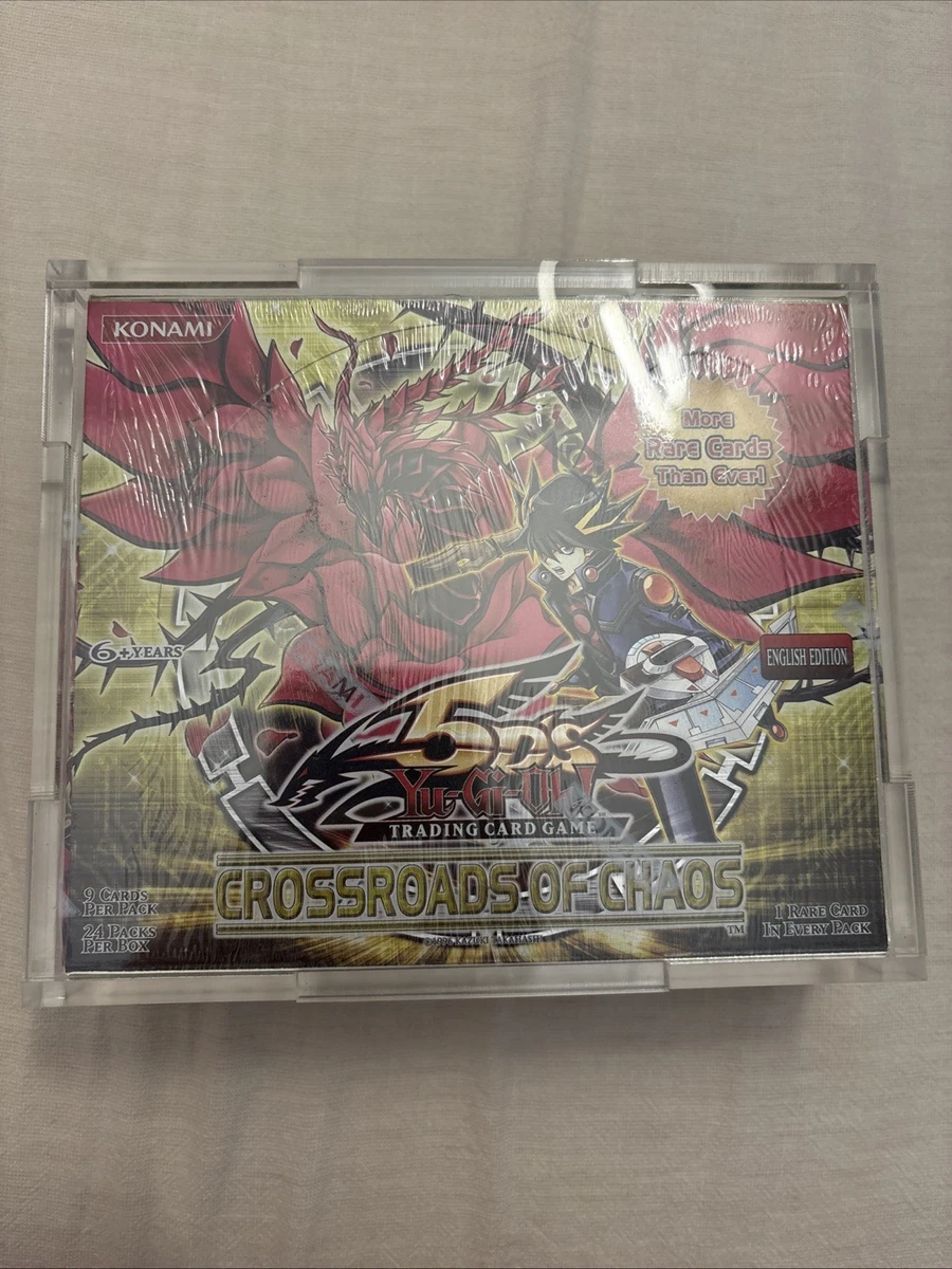 Yu-Gi-Oh! TCG Crossroads of Chaos 密封收藏卡游戏包| eBay