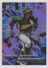 2018 Bowman Platinum Prismatic Prodigies Purple Lazaro Armenteros Lazarito f2s
