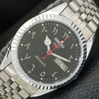AUTOMATIC VINTAGE REFURBISHED SEIKO 5 6309A JAPAN MENS ARABIC WATCH a441474-4