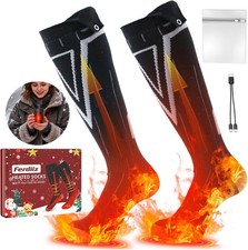 Rechargeable Electric Heated Socks - 7500mAh Washable Foot Warmer for Men Women