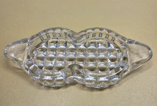 Bohemian Crystal Salt And Pepper Shaker Replacement TRAY Waffle Pattern
