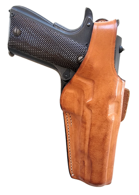 BIANCHI RIGHT-HANDED LEATHER HOLSTER FOR COLT 1911 .45 ACP & GOV'T