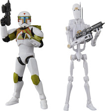 STAR WARS the Black Series Clone Commando  Urban Fighter  & B1 Battle Droid  Tra