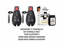 NEW DIY BUNDLE FOR TOWN & COUNTRY GRAND CARAVAN FOBIK PAIR IYZ-C01C INC TOOL!