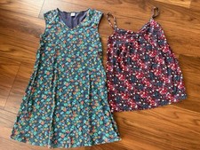 Uniqlo x Liberty Floral Print Dress 2-Piece Set Navy S Casual or Layered