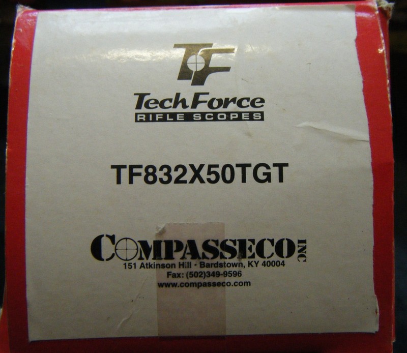 Tech Force 8-32 Variable Power Rifle Scope A/O 1 inch