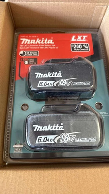 #ad #ad Genuine Makita BL1860B 2 18V 6.0Ah Lithium Battery 2 Pack – NEW – Ships from USA $114.00