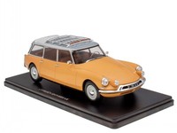 Citroen ID19 Break 1958 Gelb-Weiss Modellauto Cit002 Hachette 1:24