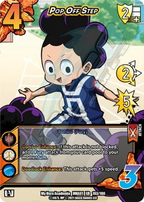 1X-Pop Off Step - XR - Unlimited Edition-MHA01U-My Hero Academia - Unlimited Edi