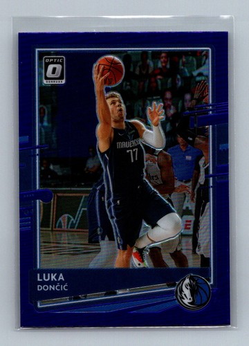 2020-21 Donruss Optic Luka Doncic #86 Dallas Mavericks Purple