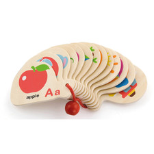 Wooden - MINI ALPHABET BOOK by Viga