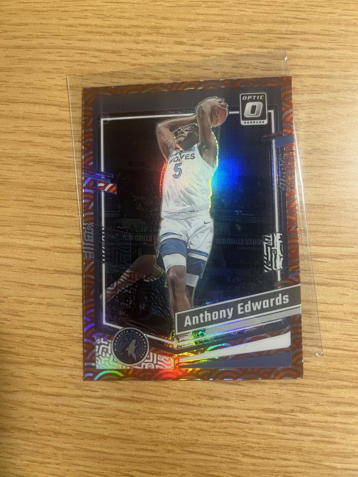2023-24 Donruss Optic - Photon Prizm Anthony Edwards #59 TWOLVES