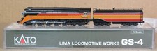 Kato 126-0306 Southern Pacific Daylight GS-4 Steam Engine #4450 N-Scale NOS  *