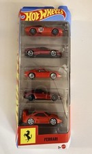 Hot Wheels Ferrari 5 Pack  2026 Release Wheel Variations from Original Release