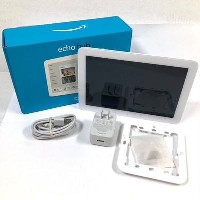 Amazon Echo Hub 8'' Smart Home Control Panel with Alexa - White