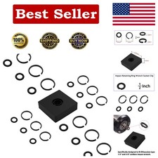 12-Piece Impact Retaining Ring Clip Set with O-Rings & Install Tool