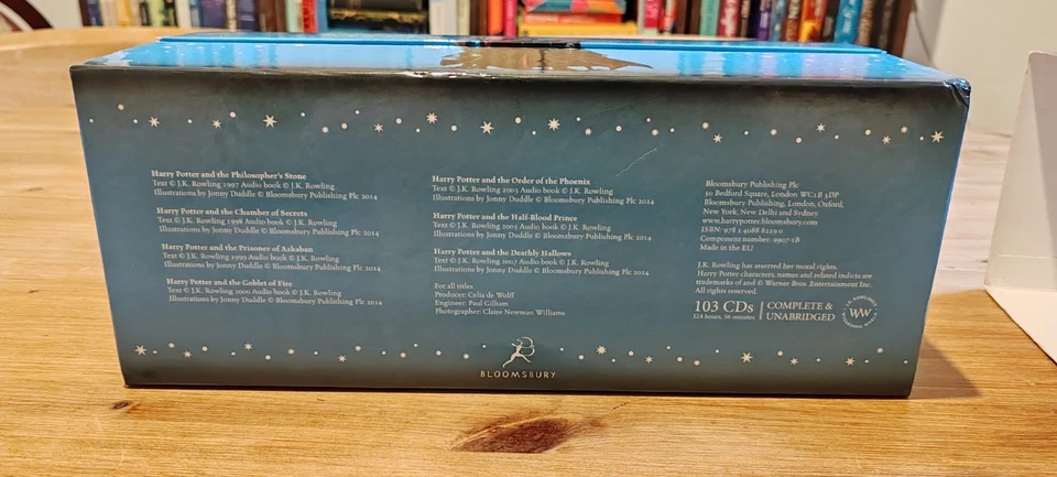 Harry Potter Audiobooks CD Collection 1-7 Complete Story - Image 4 of 4