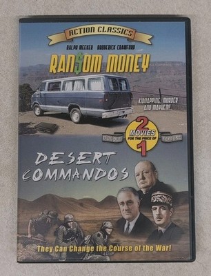 Ransom Money / Desert Commandos (DVD) Charles Bronson Ken Clark *B2G1 Free*