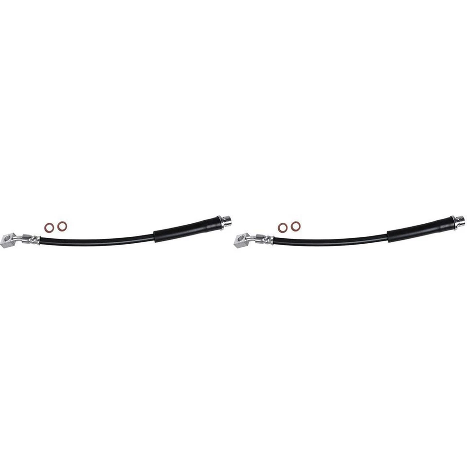 Rear Outer Brake Hydraulic Hose for 2005 2006 2007 2008 2009 Land Rover LR3 4.0L - Image 2 of 2